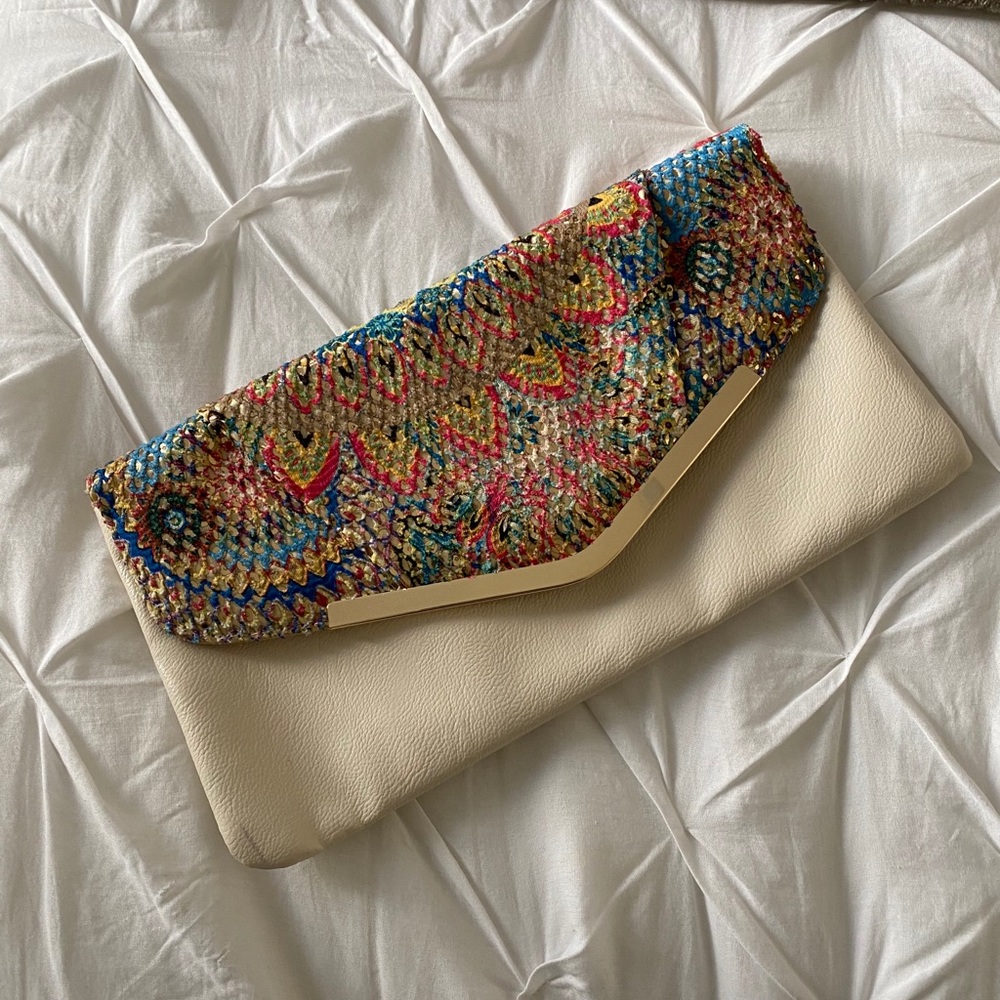 Gunne Sax Colorful Clutch